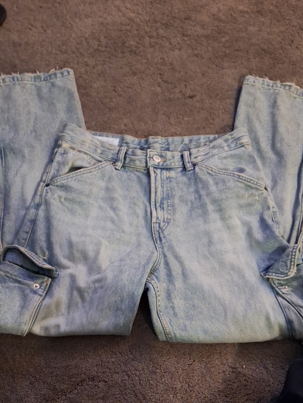 Zara Light Blue Denim Jeans
